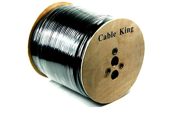 CableKing RG6 Quad Shield Siamese 150M